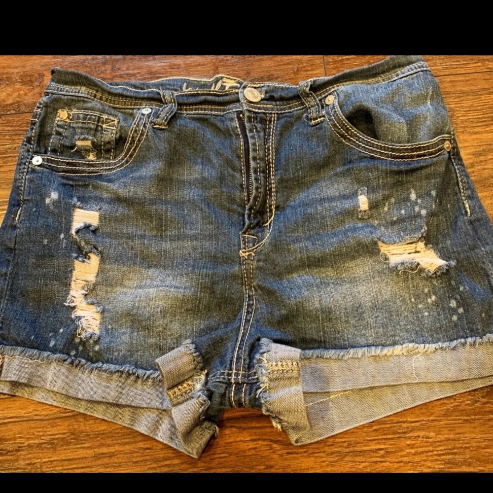 Distressed Shorts